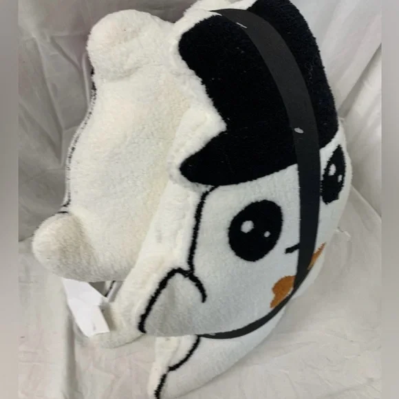 NWT Goblin & Ghoul Halloween Sherpa Plush Girl Boy Ghost Pillow Set Fall - Picture 4 of 6